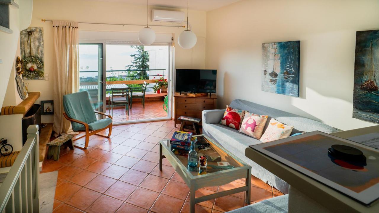 Vista Sul Mare Loutra Oreas Elenis ภายนอก รูปภาพ